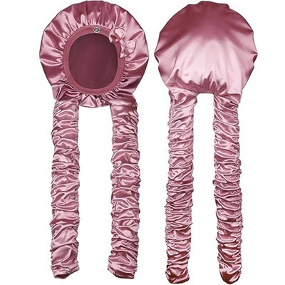 Satin Heatless Curling Sleep Cap